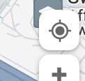 Google Map "My Location" icon